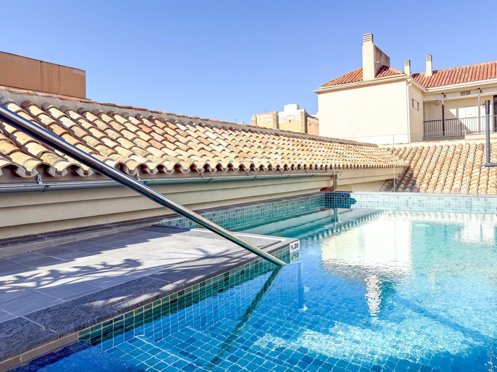 Coeo Hernan Ruiz Rooftop Pool Hostel Málaga Eksteriør bilde